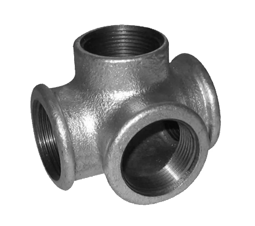 DIN Standard Beaded Malleable Iron Pipe Fittings