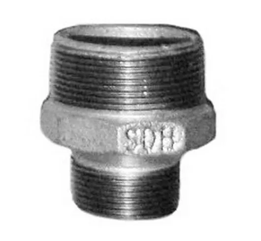 245 Hexagon Nipple, Reducing