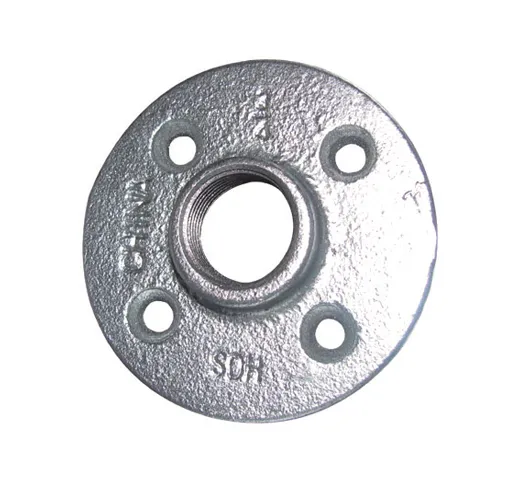 321 Round Flange, with 4 Bolt Holes