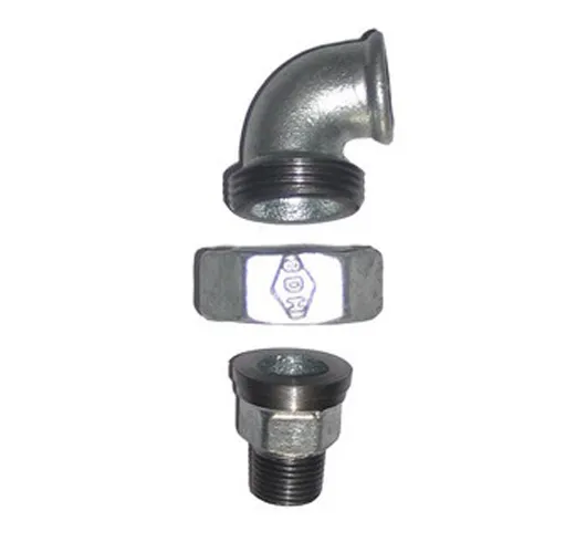 97 UnionElbow, Flat seat without Gasket