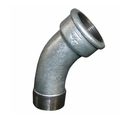 DIN Standard Beaded Malleable Iron Pipe Fittings