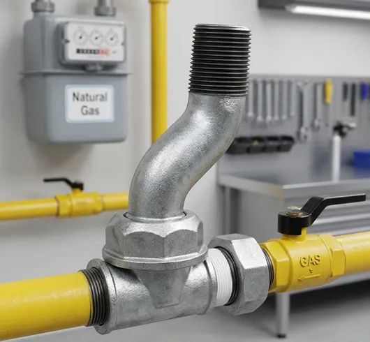 Gas Meter Swivel Offsets