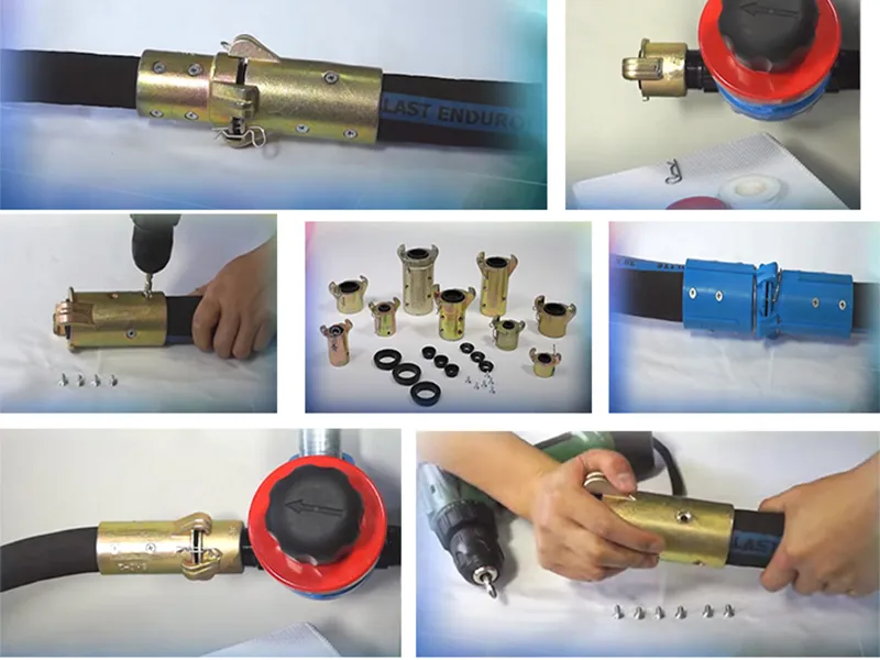 How to Install Sandblast Couplings?