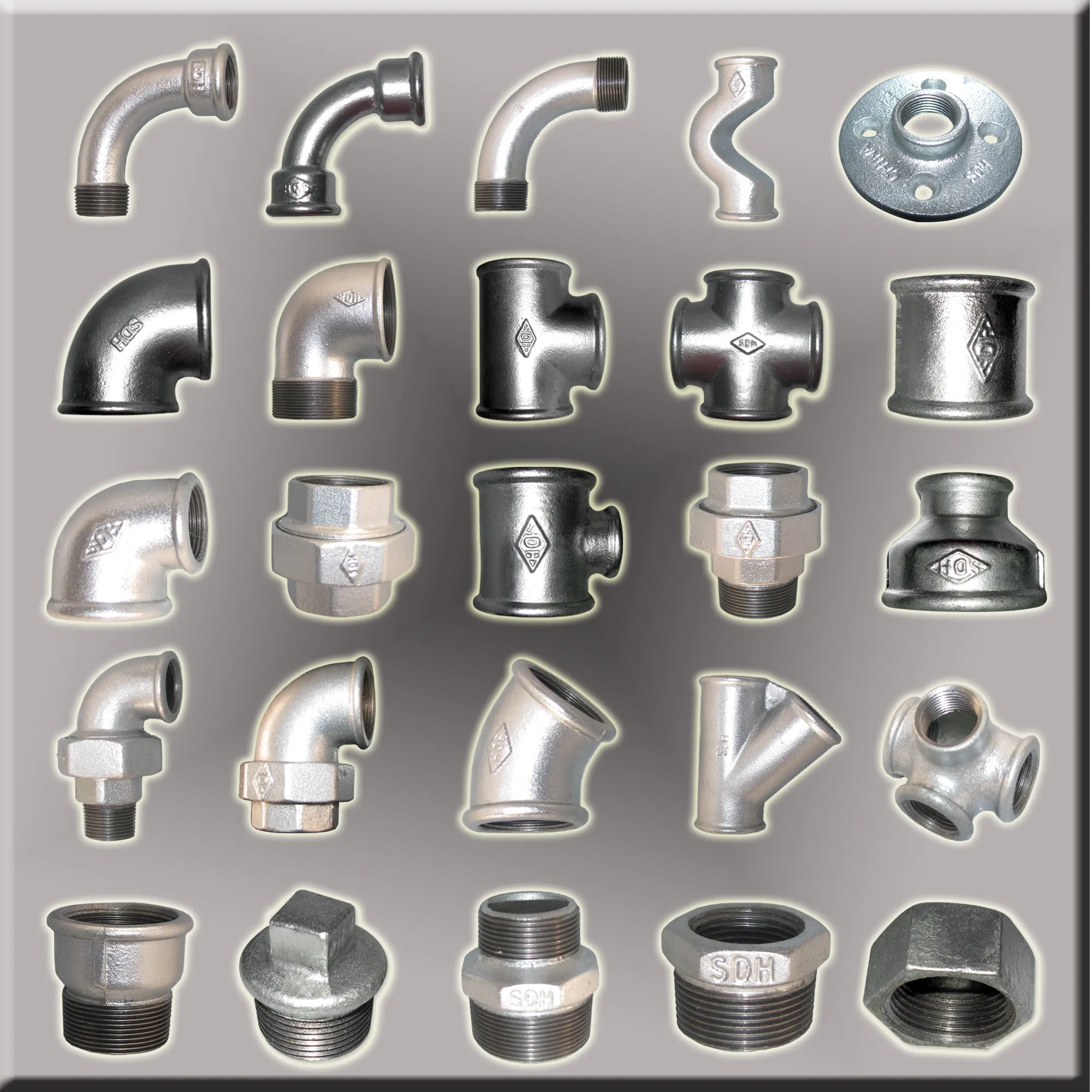 Malleable Iron Pipe Fittings Malleable Iron Pipe Fittings