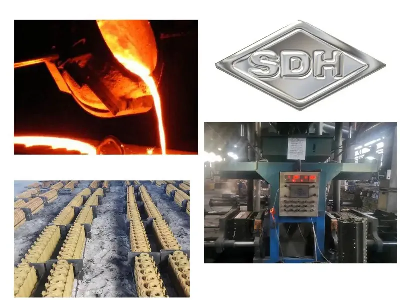 Shijiazhuang Donghuan Malleable Iron Casting Coated Sand Casting Process